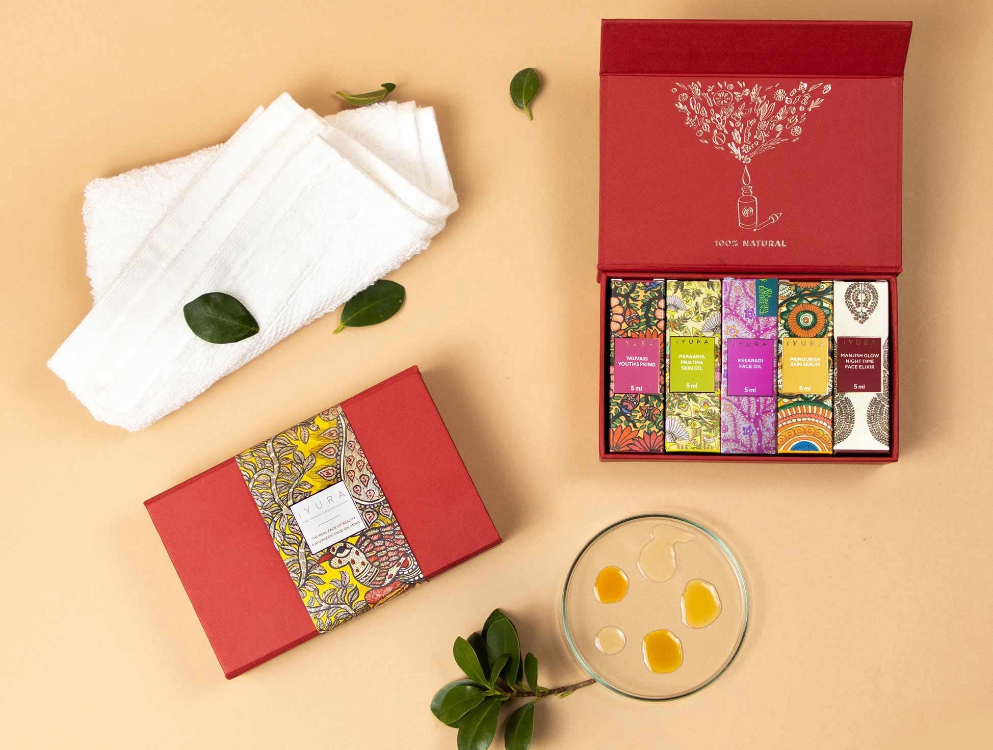 The Real Face of Beauty – 5 Ayurvedic Face Oil Minis - Image 3