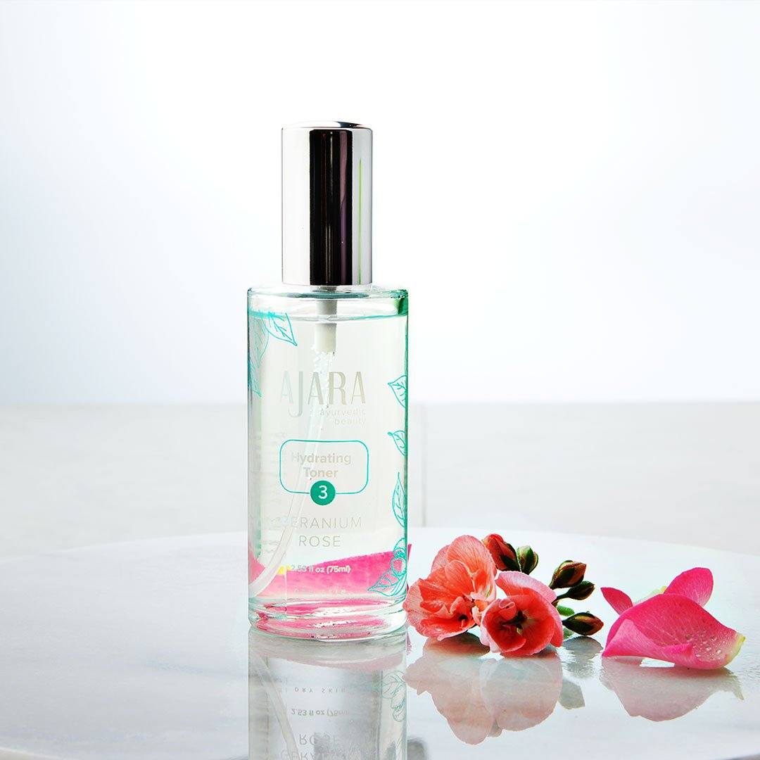 Geranium Rose Toner (voor de droge/Vata-huid) 🏷️ - Image 4