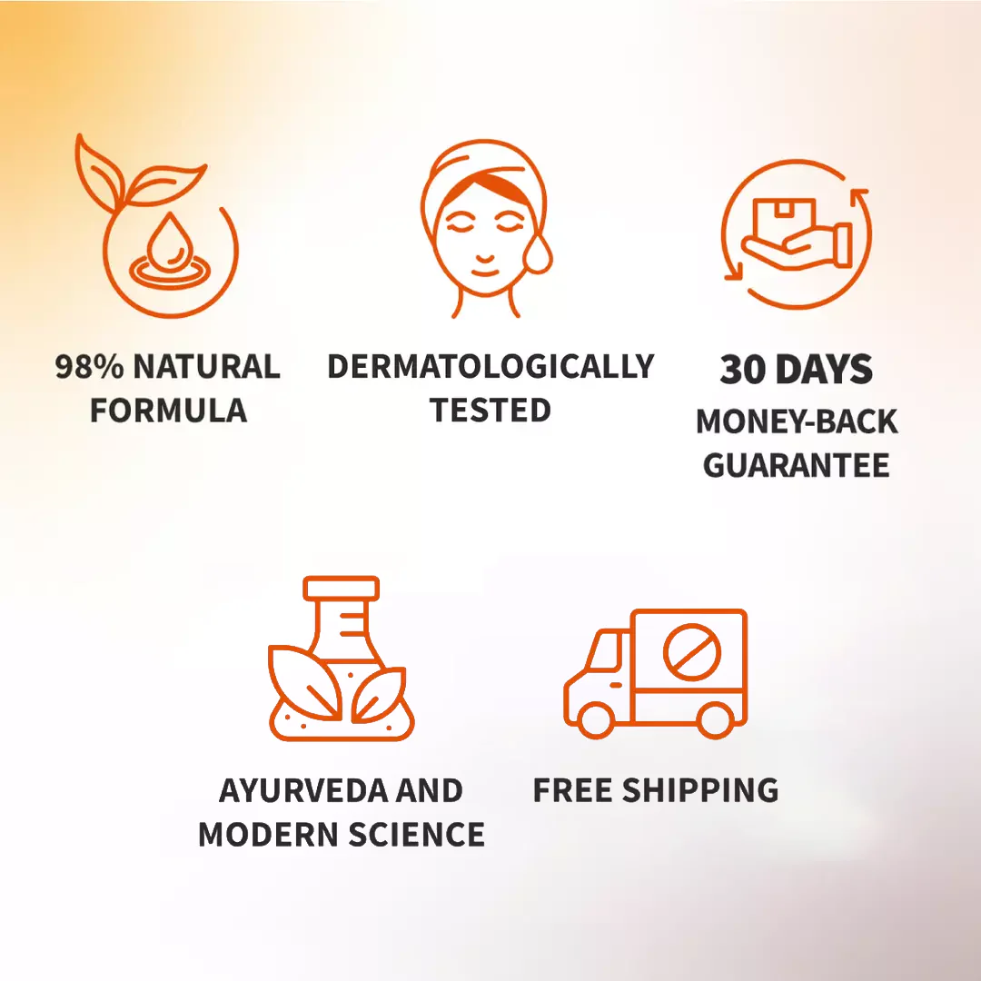Rufolia Bi-Phasic Face Serum – Brightens, Softens and Plumps Dull, Crepey, Ageing Skin – Water-Oil Hybrid Serum with Manjistha, Tomato, Coffee Seed & Plant-based Squalane – Best Bi-Phasic Face Serum For Mature Skin - With Clinically Proven Ingredients - Image 8